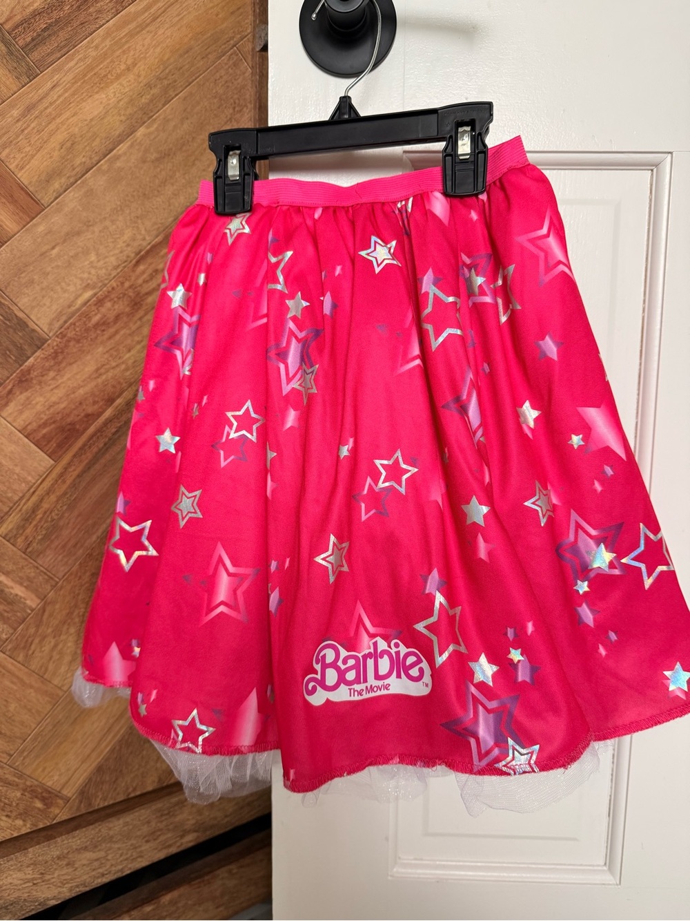 Barbie The Movie Pink Western Tutu Skirt Kids L/XL